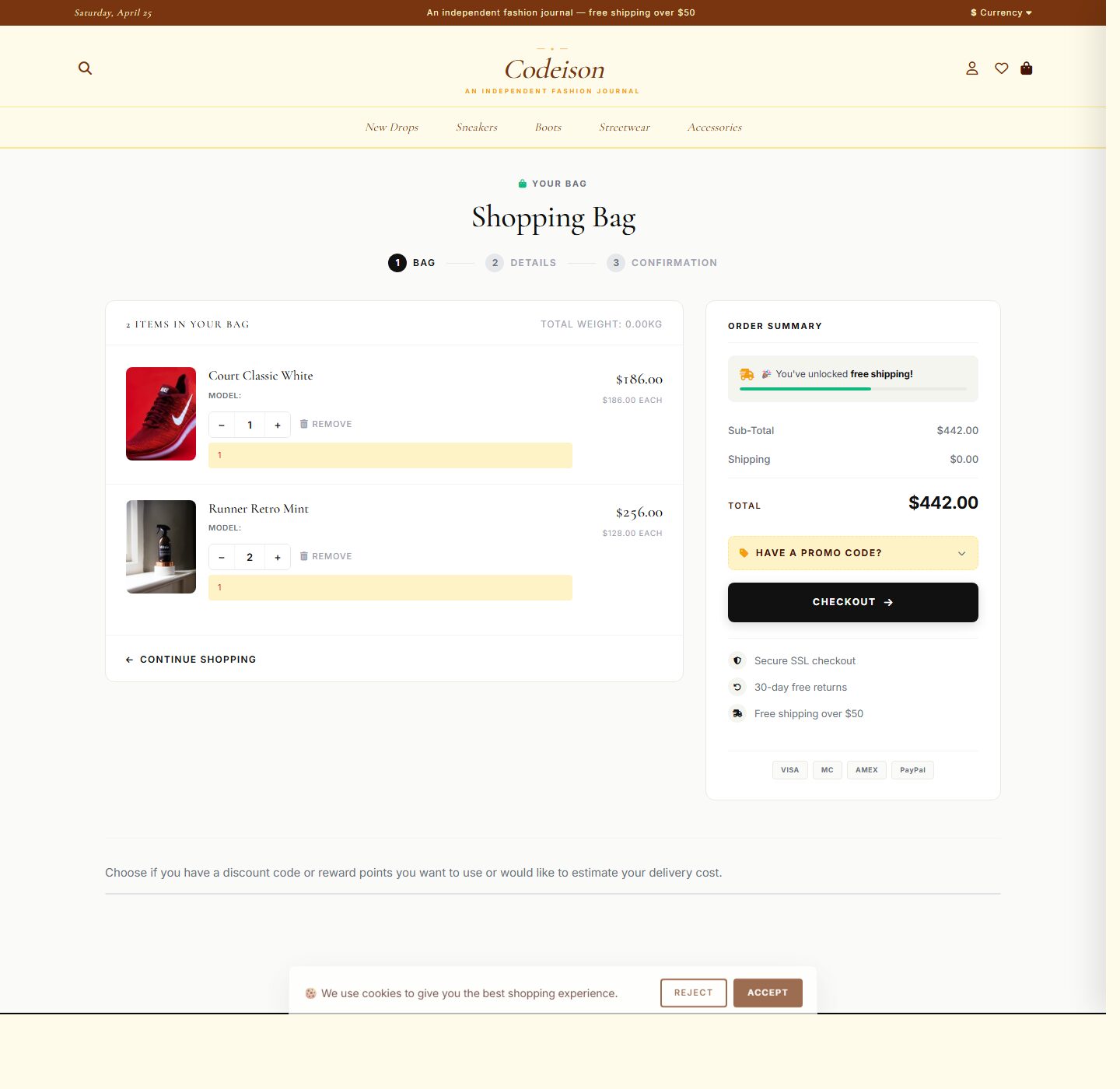 Editorial Footwear Theme for OpenCart 4 - Footwear Street Edition screenshot 4