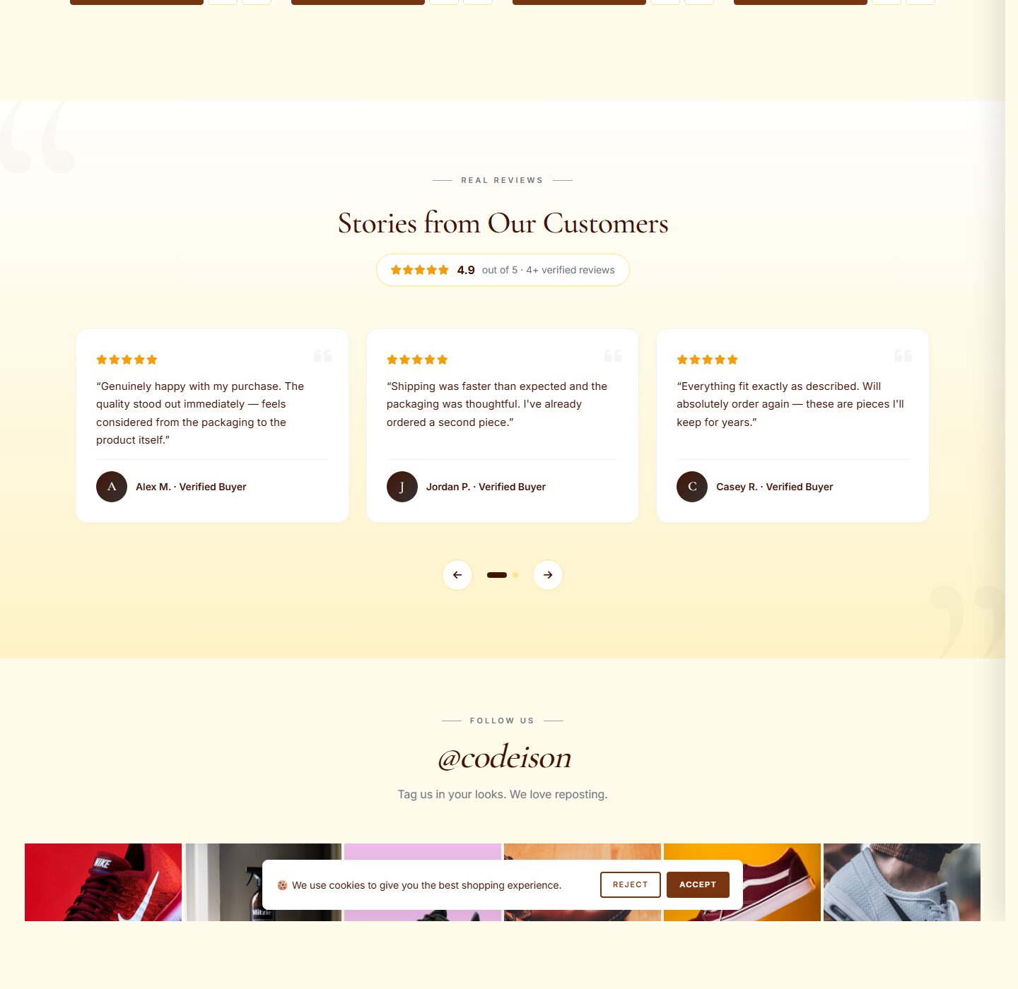 Editorial Footwear Theme for OpenCart 4 - Footwear Street Edition screenshot 5