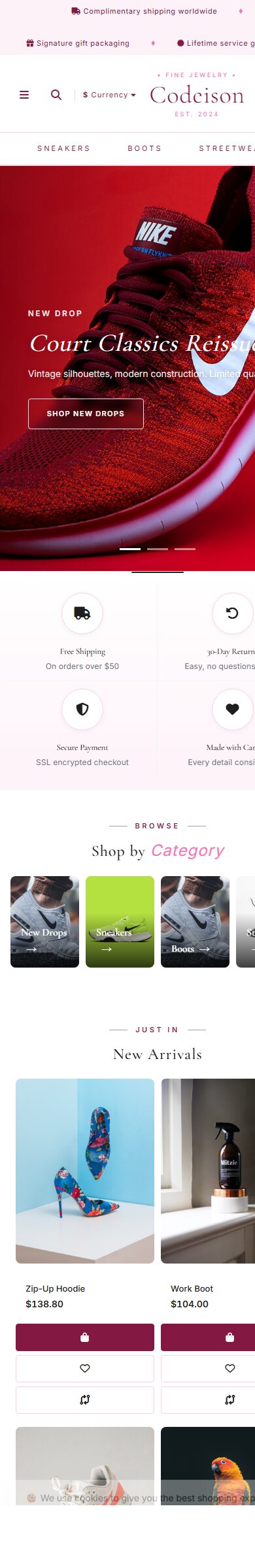 Footwear Street: Luxe-Style OpenCart Theme for Modern Footwear screenshot 6