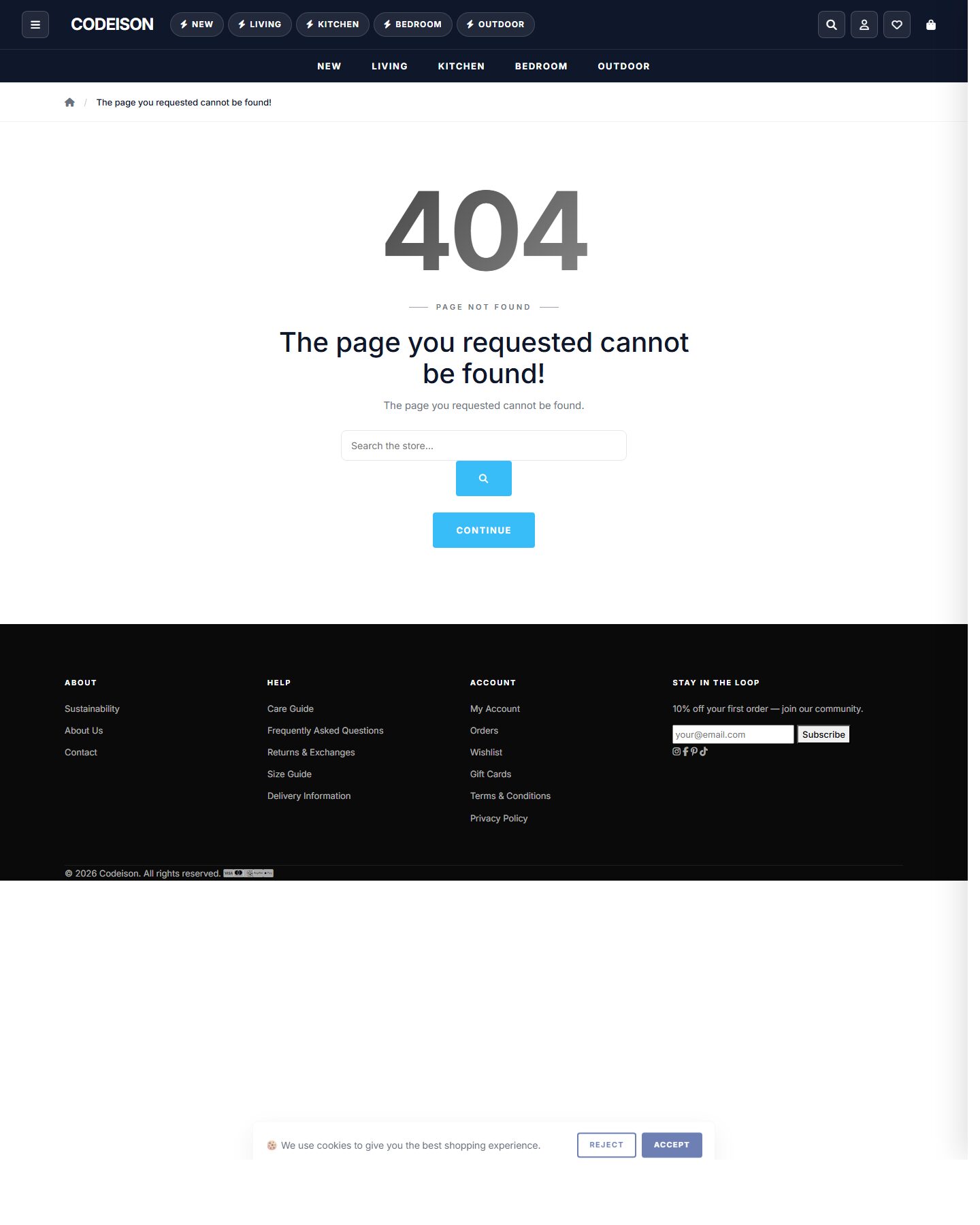 Homeware Warm: Bold-Style OpenCart Theme for Modern Homeware screenshot 2