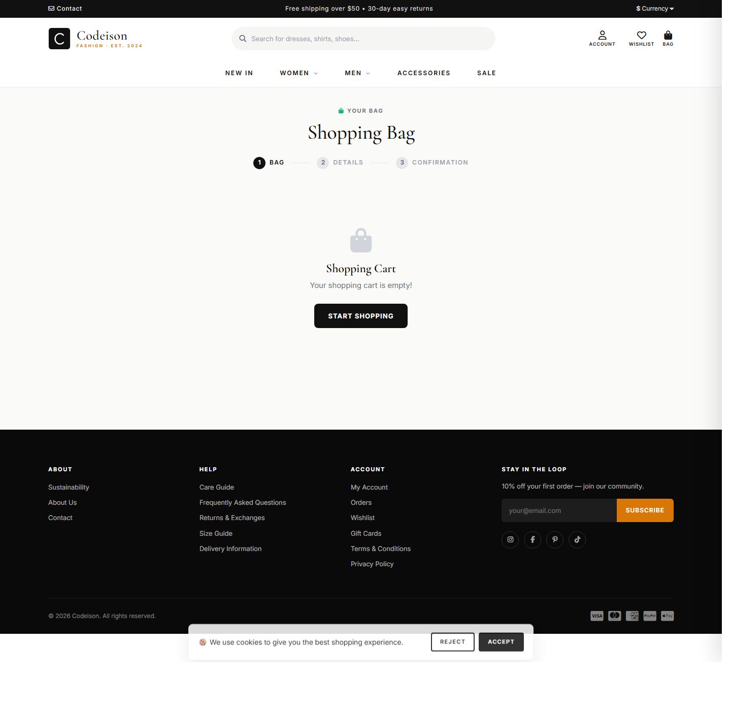Mobile-First Homeware OpenCart Theme - Homeware Warm/Luxe screenshot 4