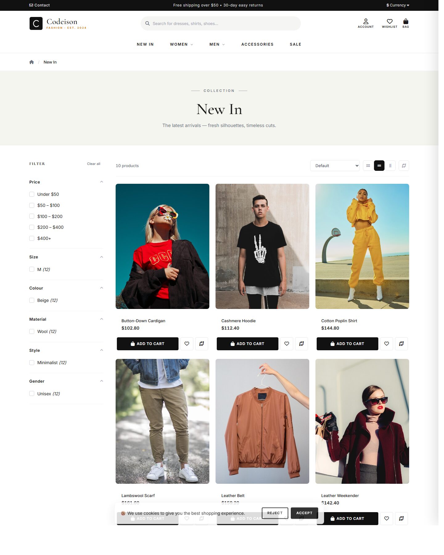 Mobile-First Homeware OpenCart Theme - Homeware Warm/Luxe screenshot 2