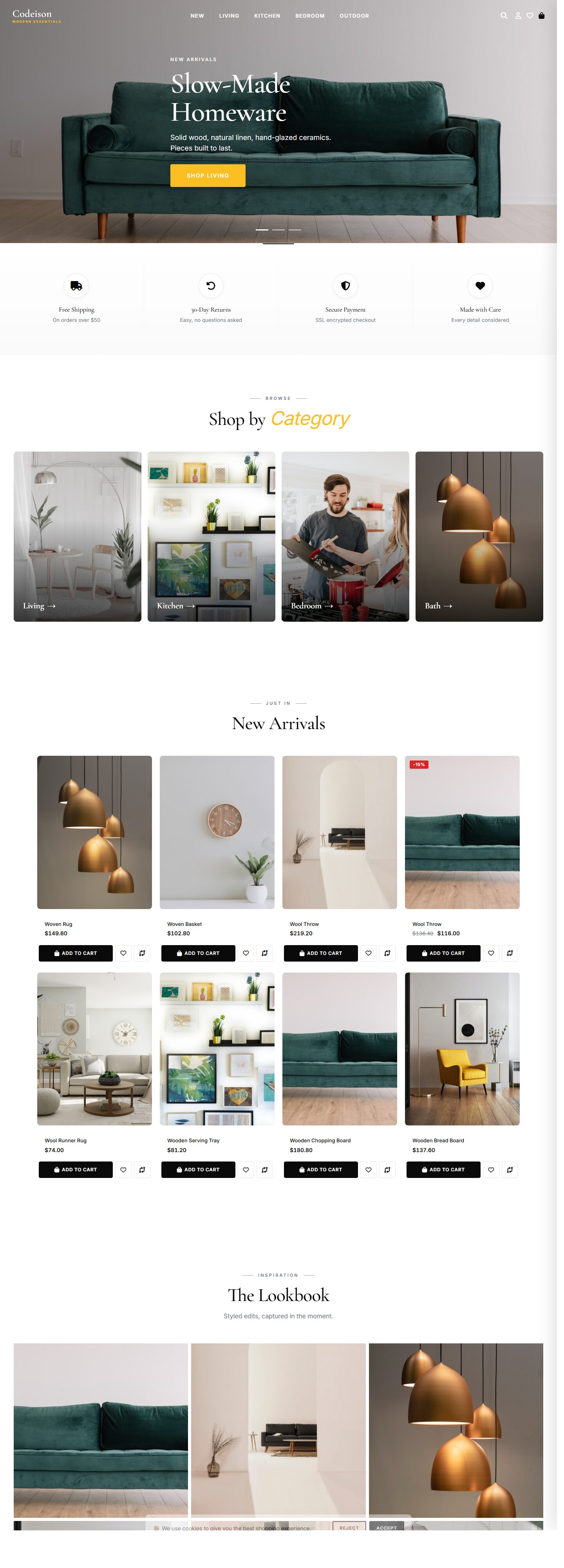 Conversion-Ready Homeware Theme - Homeware Warm Modern Edition