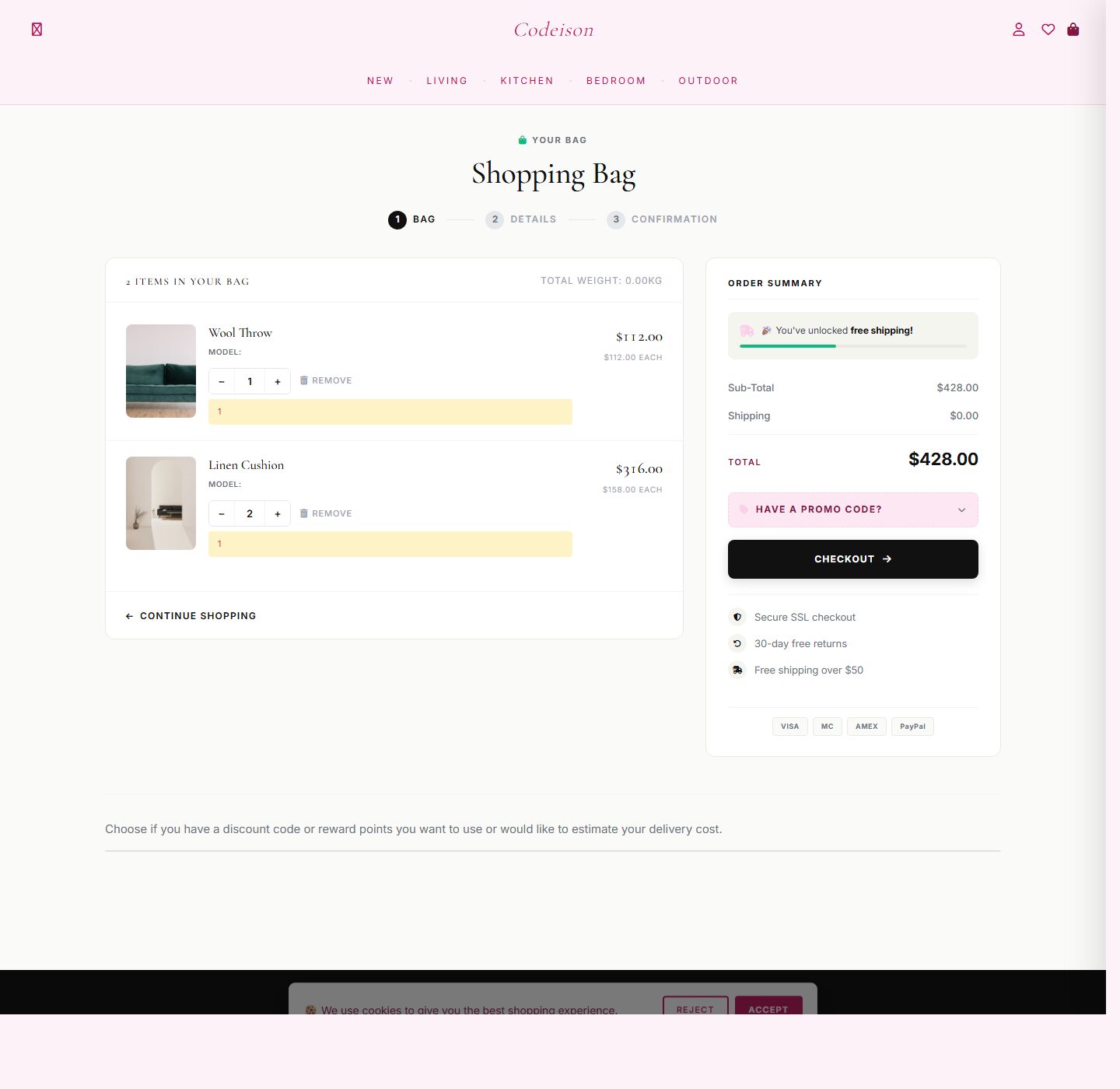 Homeware Warm OpenCart 4 Theme - Soft Layout for Homeware Stores screenshot 4