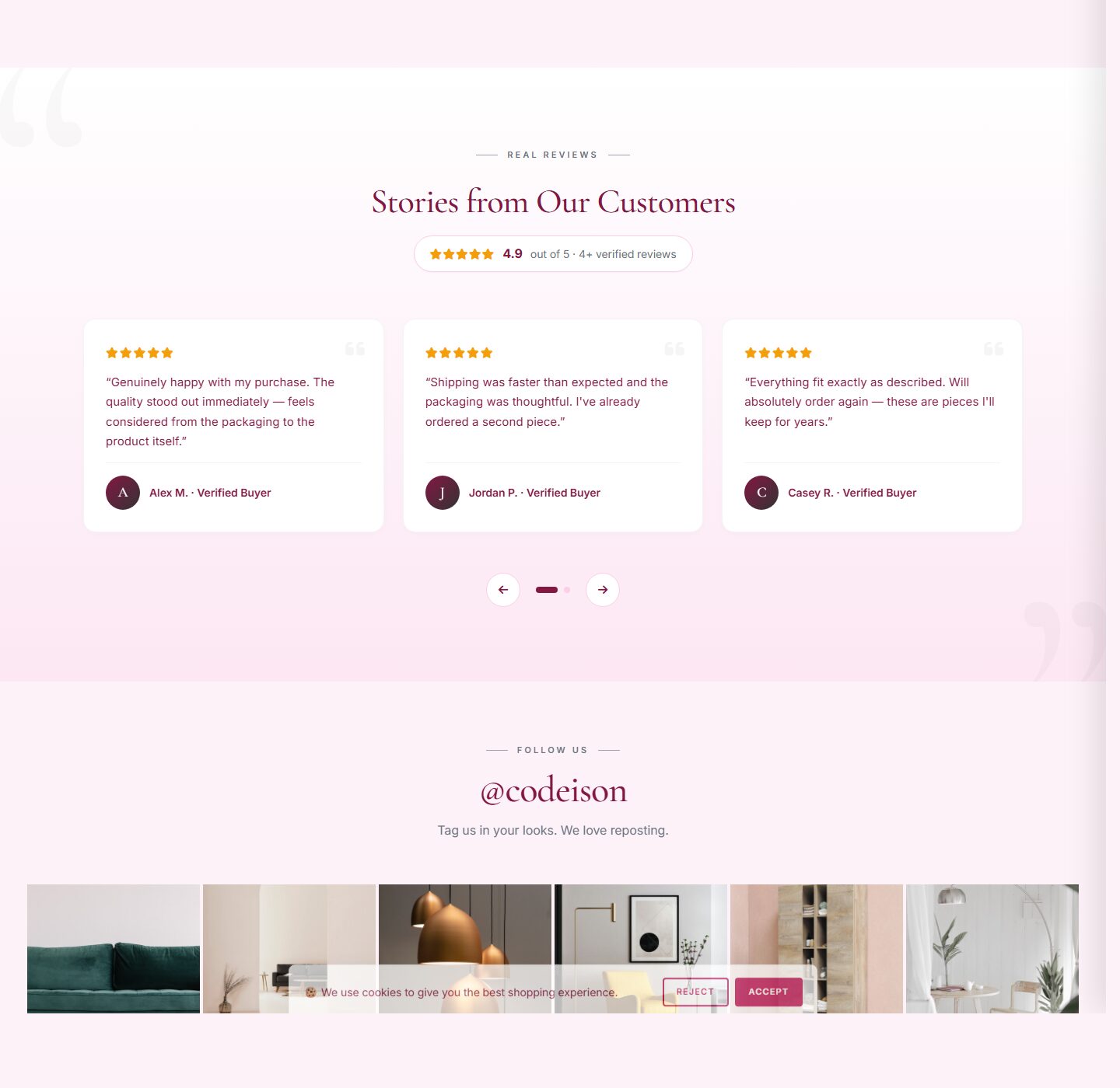 Homeware Warm OpenCart 4 Theme - Soft Layout for Homeware Stores screenshot 5