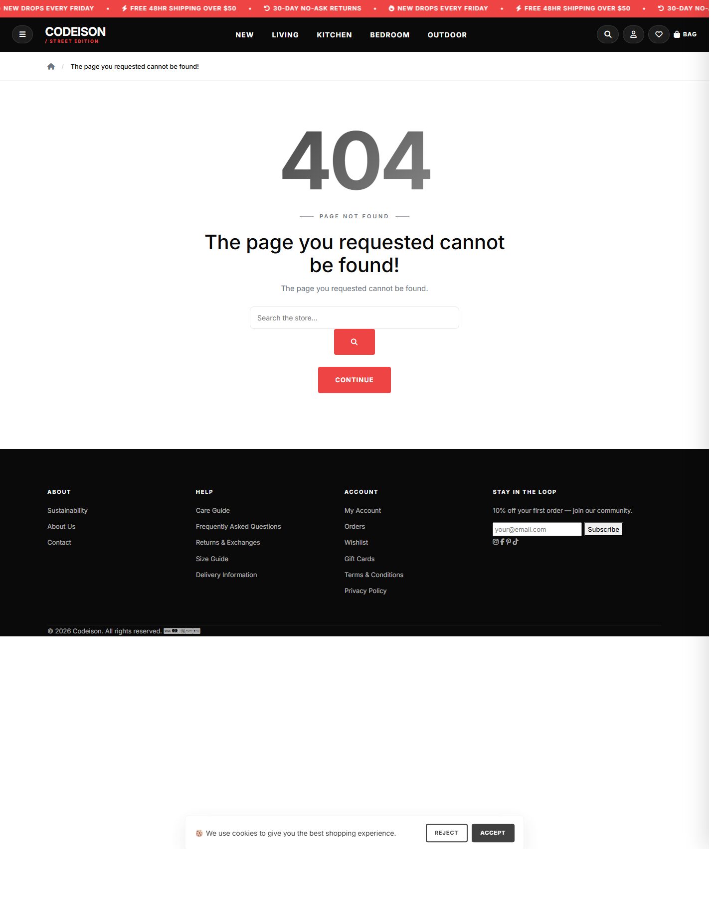 Street Homeware Warm: OpenCart 4 Theme Built for Homeware Growth screenshot 2