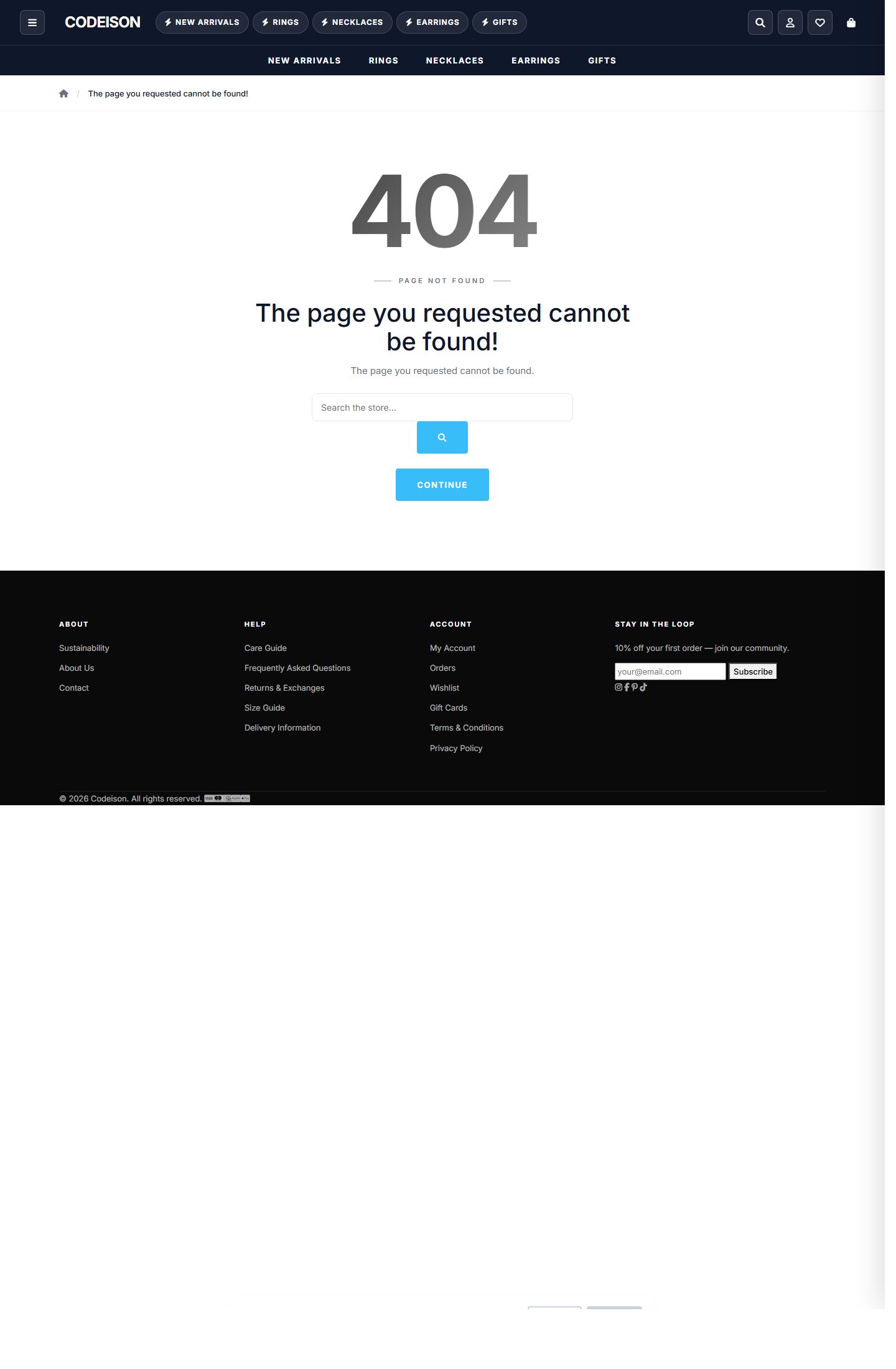 Jewelry Luxe: Bold-Style OpenCart Theme for Modern Jewelry screenshot 3