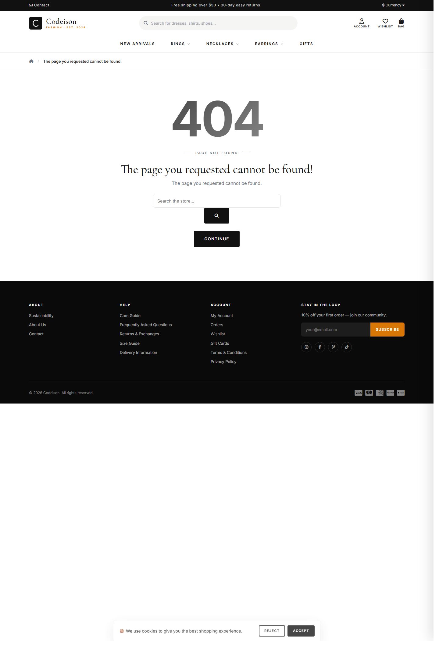 Jewelry Boutique OpenCart Theme | Jewelry Luxe Classic Design screenshot 3