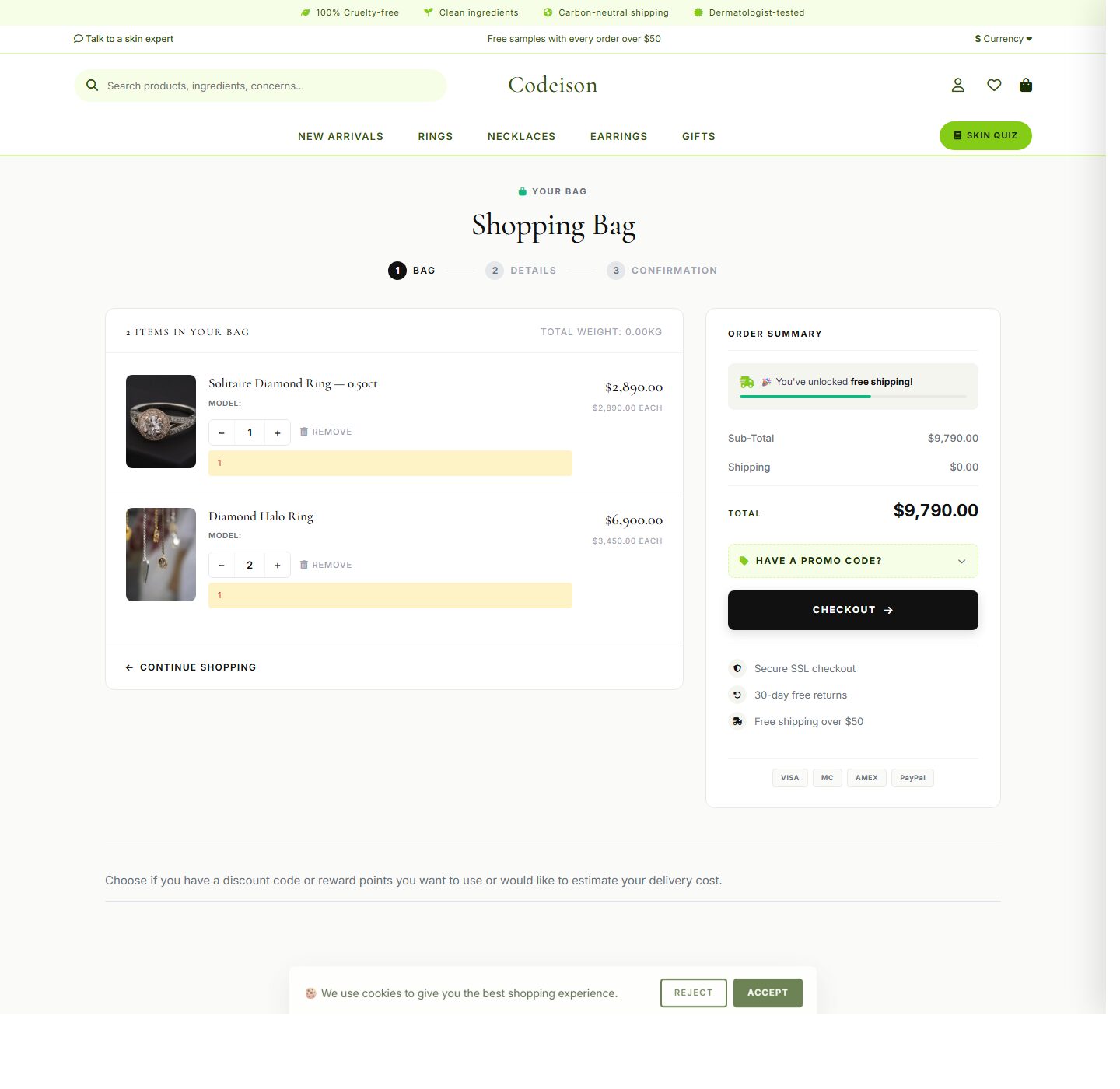 Clean Jewelry Theme for OpenCart 4 - Jewelry Luxe Edition screenshot 4