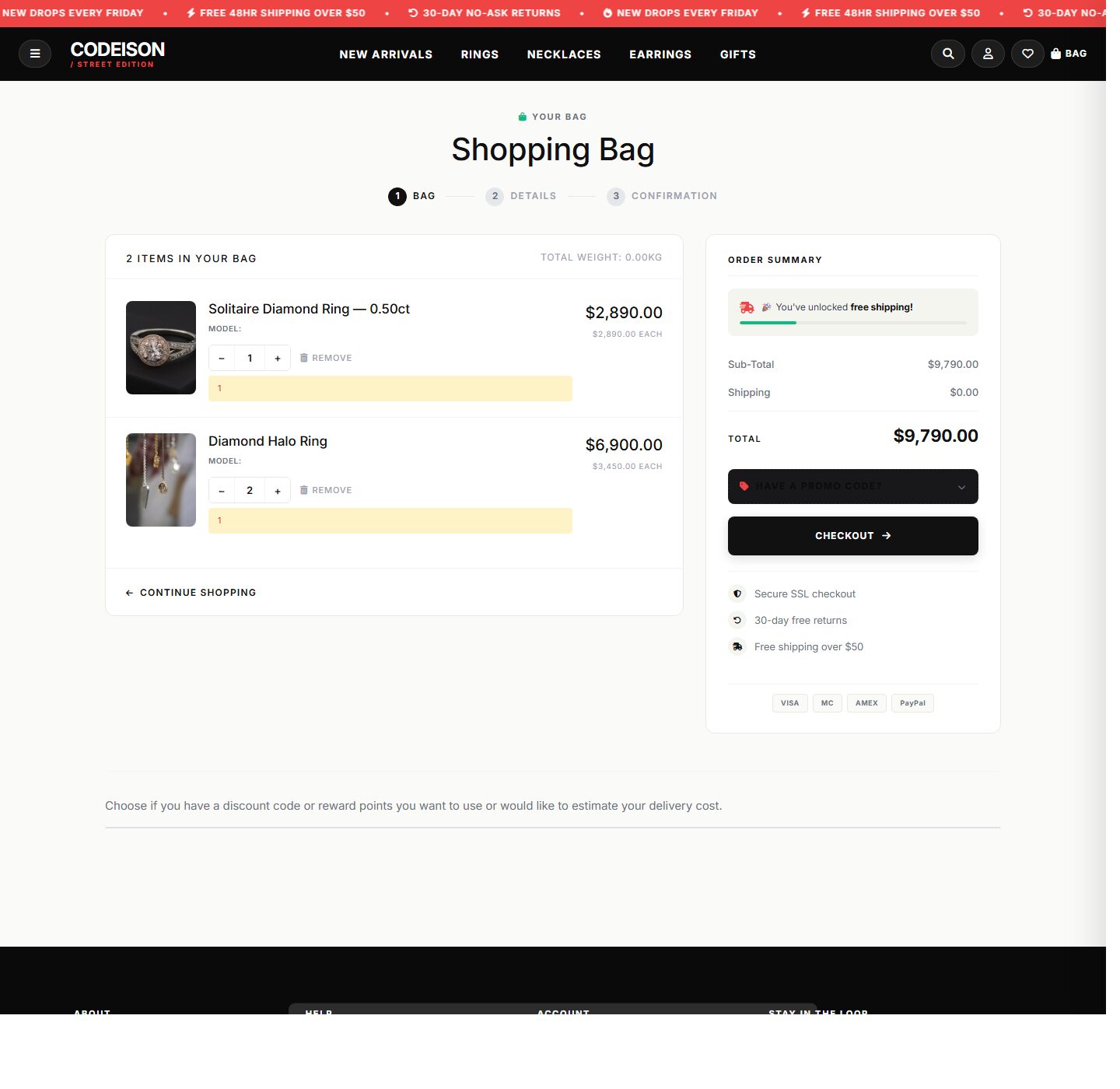 Street Jewelry Luxe: OpenCart 4 Theme Built for Jewelry Growth screenshot 4