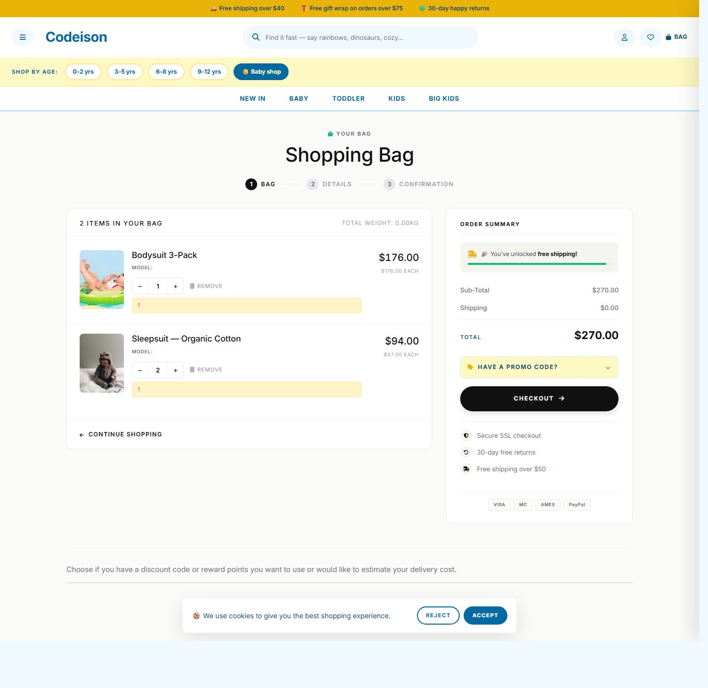 Bright Kidswear Bright: OpenCart 4 Theme Built for Kidswear Growth screenshot 4
