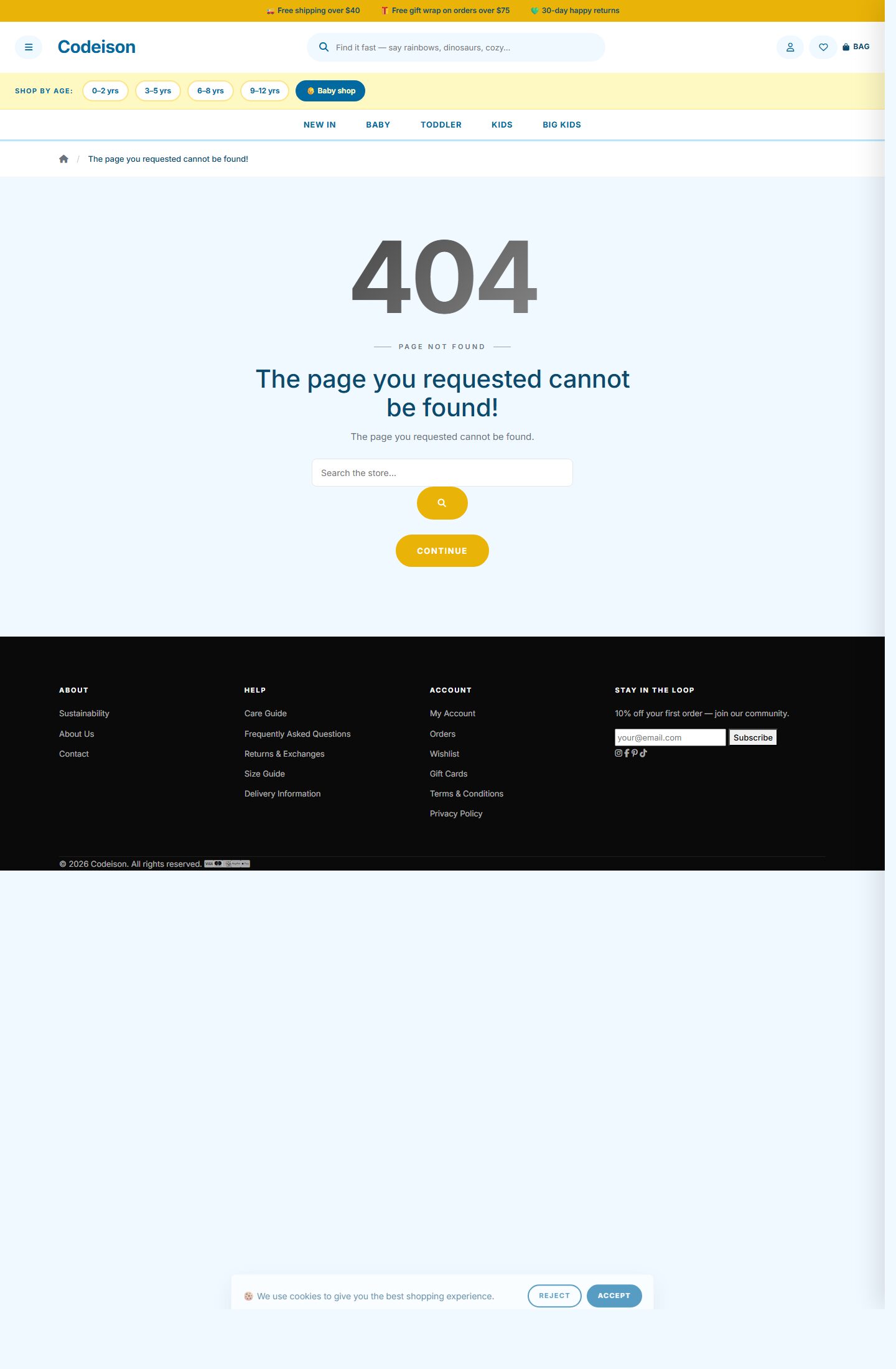 Bright Kidswear Bright: OpenCart 4 Theme Built for Kidswear Growth screenshot 3