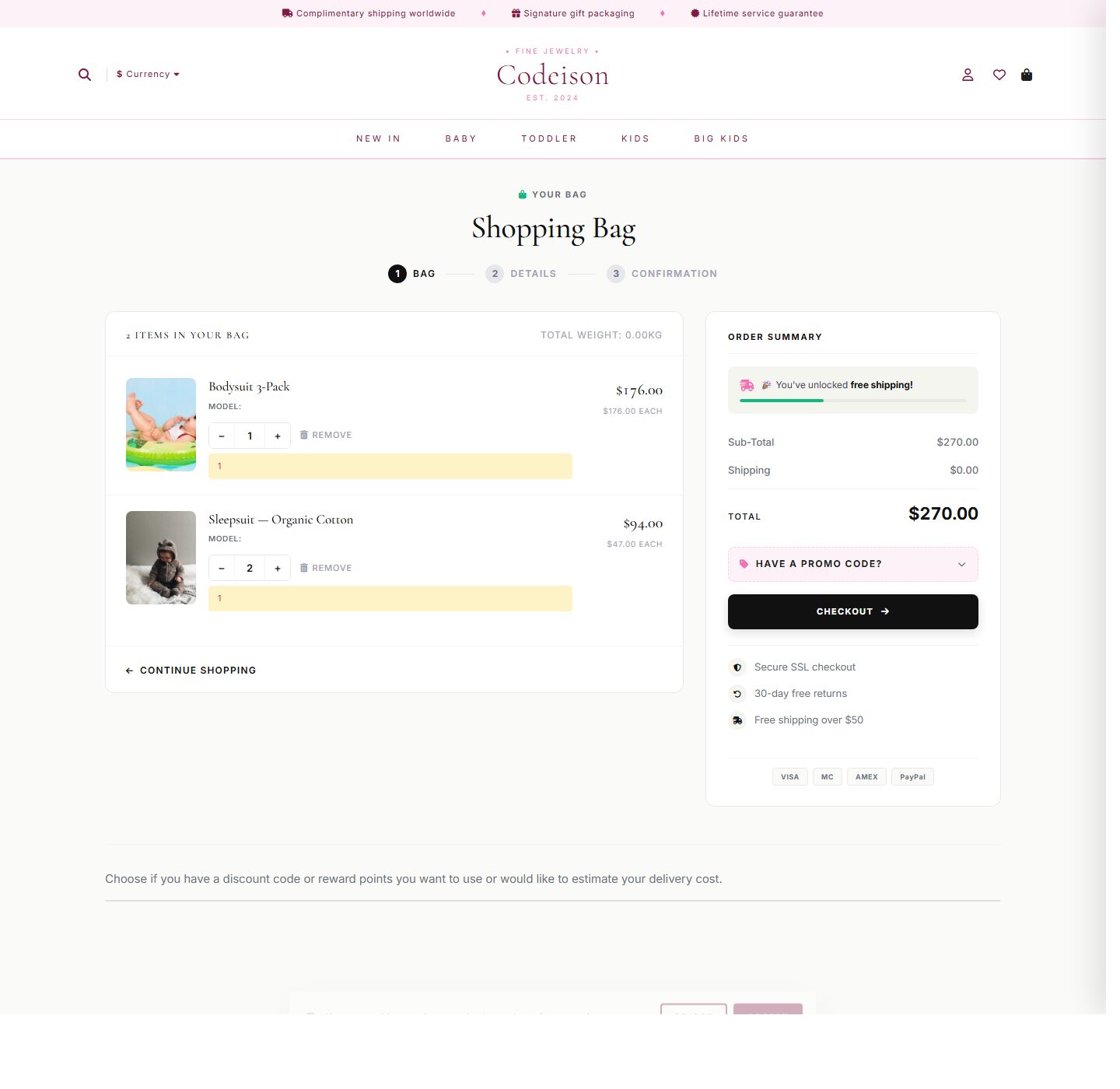 Launch a Kidswear Store with Kidswear Bright - OpenCart 4 Luxe Theme screenshot 4