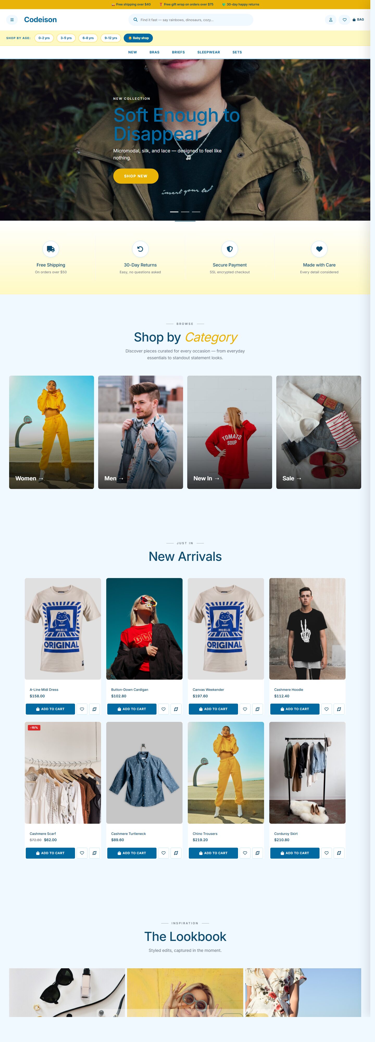 Bright Lingerie Soft: OpenCart 4 Theme Built for Lingerie Growth
