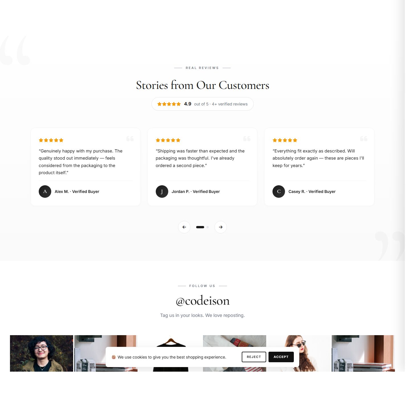 Lingerie Storefront Theme - Lingerie Soft/Classic for OpenCart 4 screenshot 5