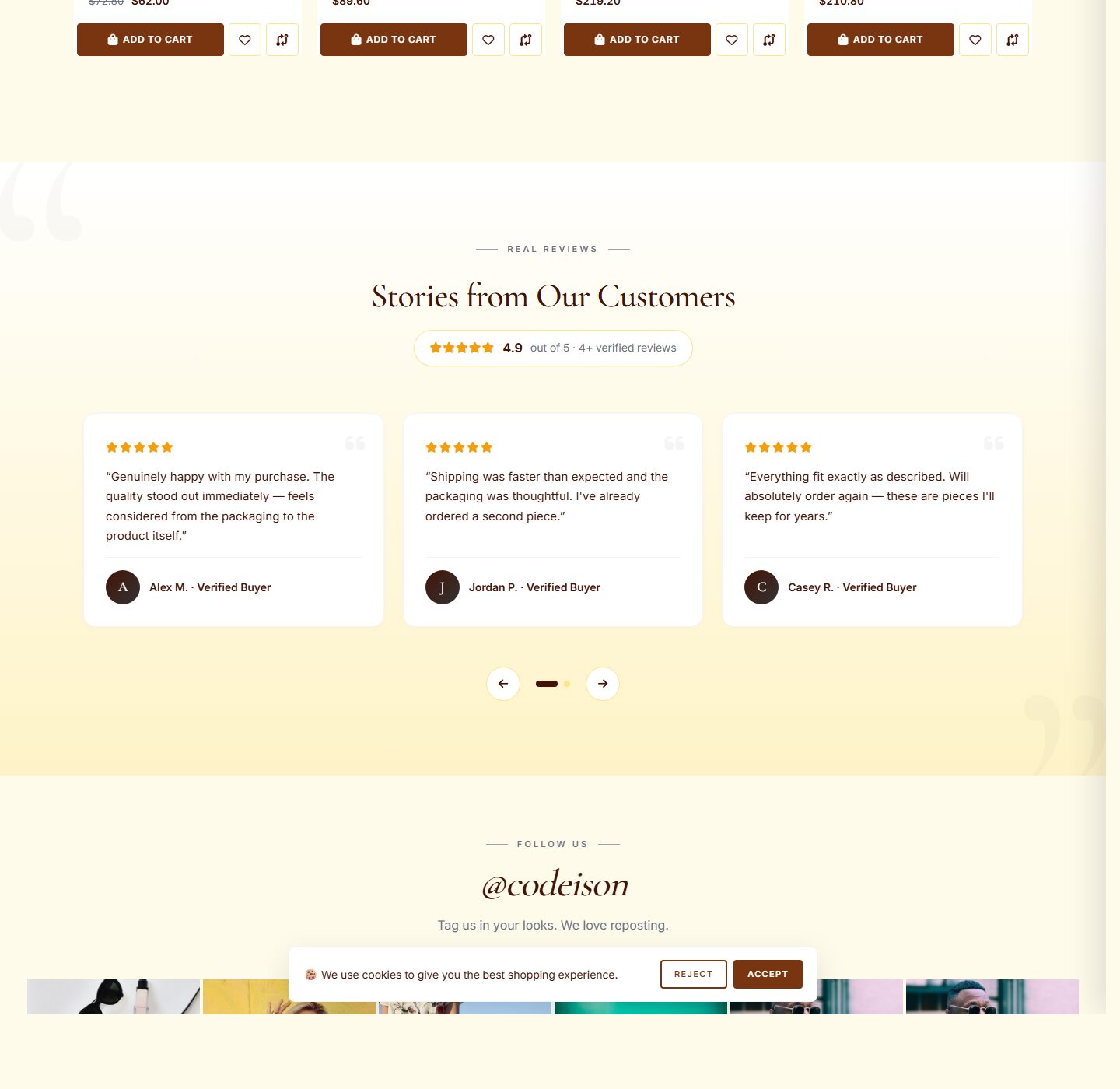 Sell Lingerie Online: Lingerie Soft OpenCart 4 Theme (Editorial Layout) screenshot 5