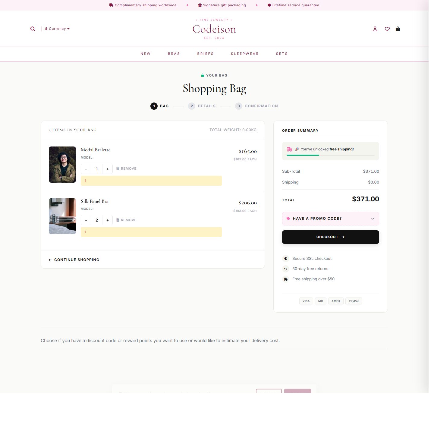 Launch a Lingerie Store with Lingerie Soft - OpenCart 4 Luxe Theme screenshot 4