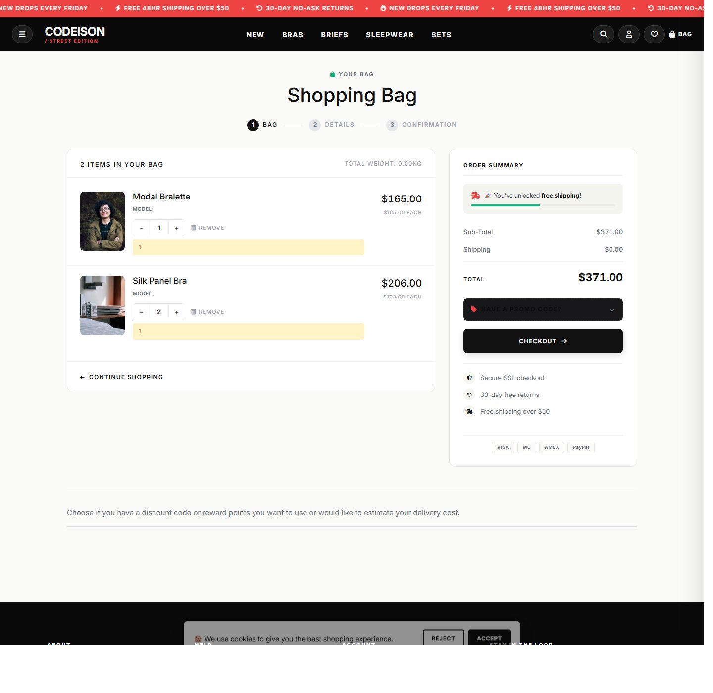 Lingerie Soft x Street - Lingerie OpenCart 4 Starter Theme screenshot 4