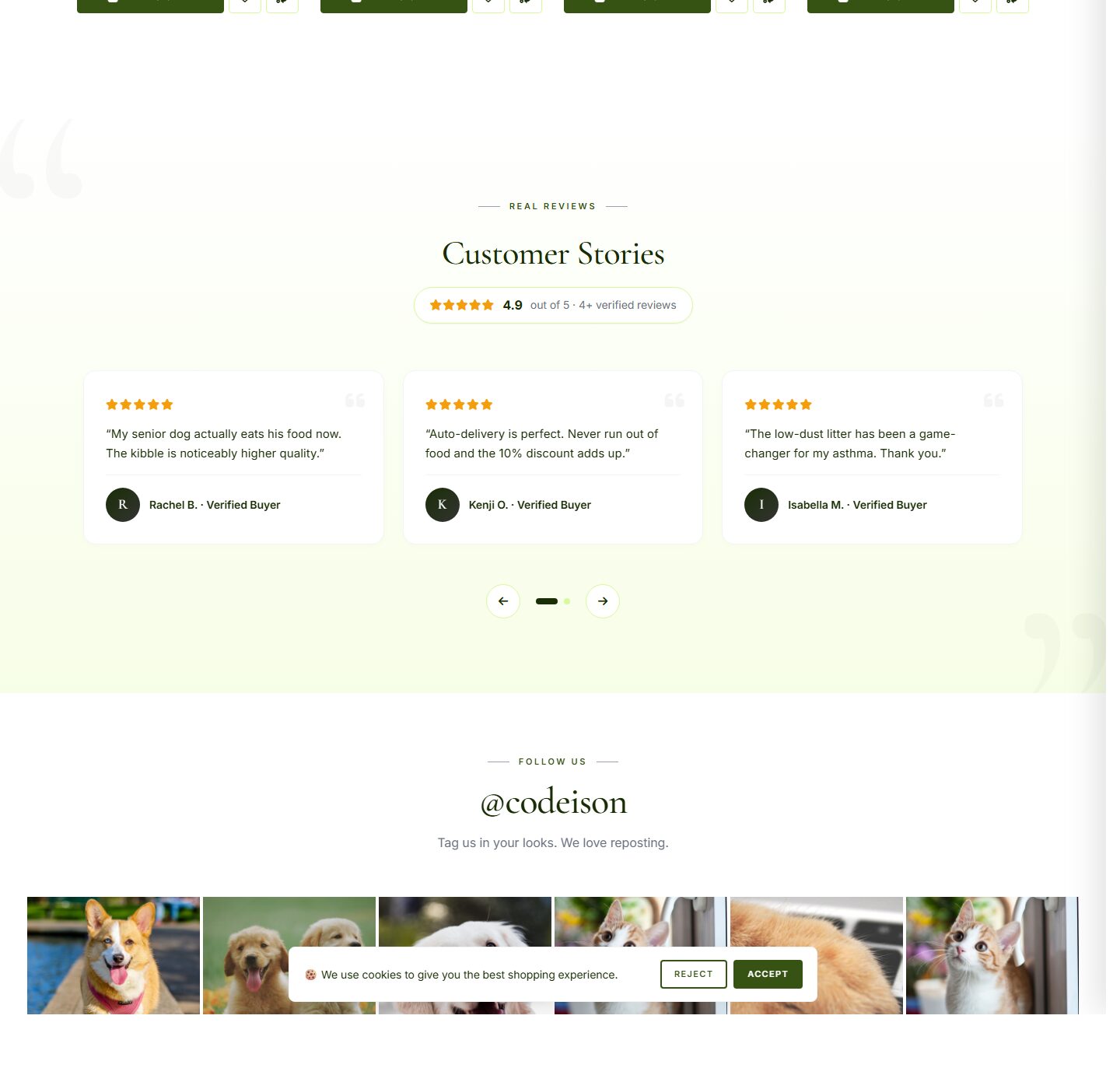 Clean Pet Theme for OpenCart 4 - Pet Supply Edition screenshot 5