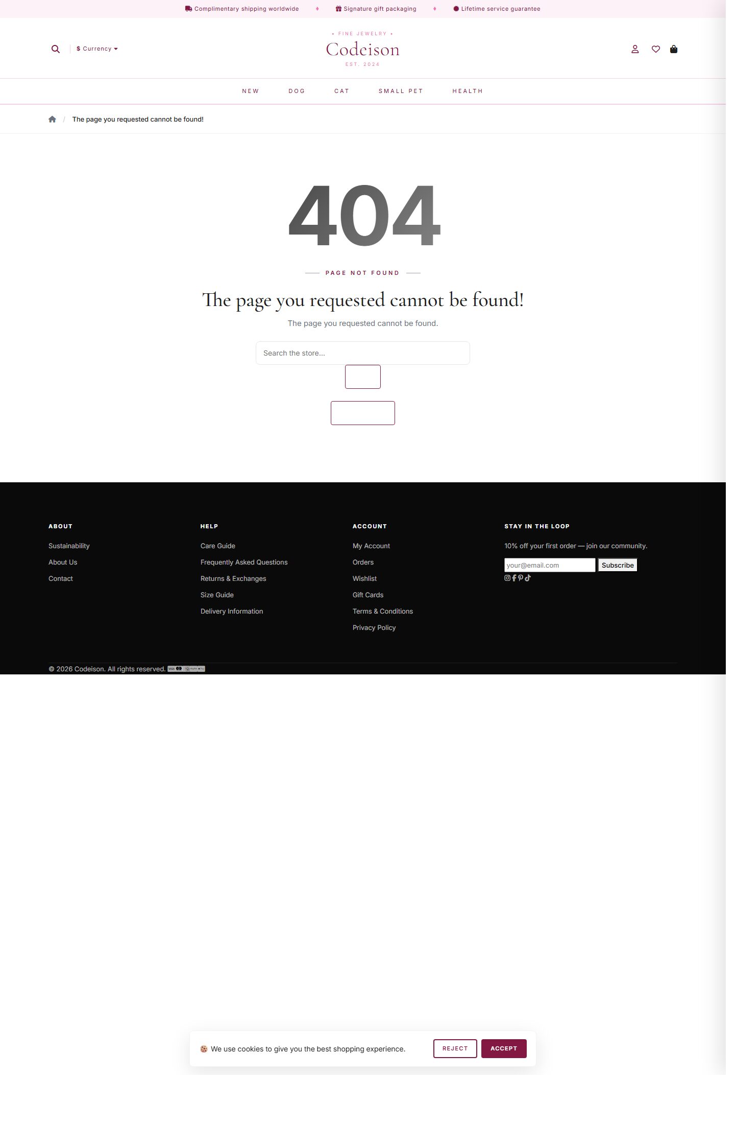 Mobile-First Pet OpenCart Theme - Pet Supply/Luxe screenshot 3
