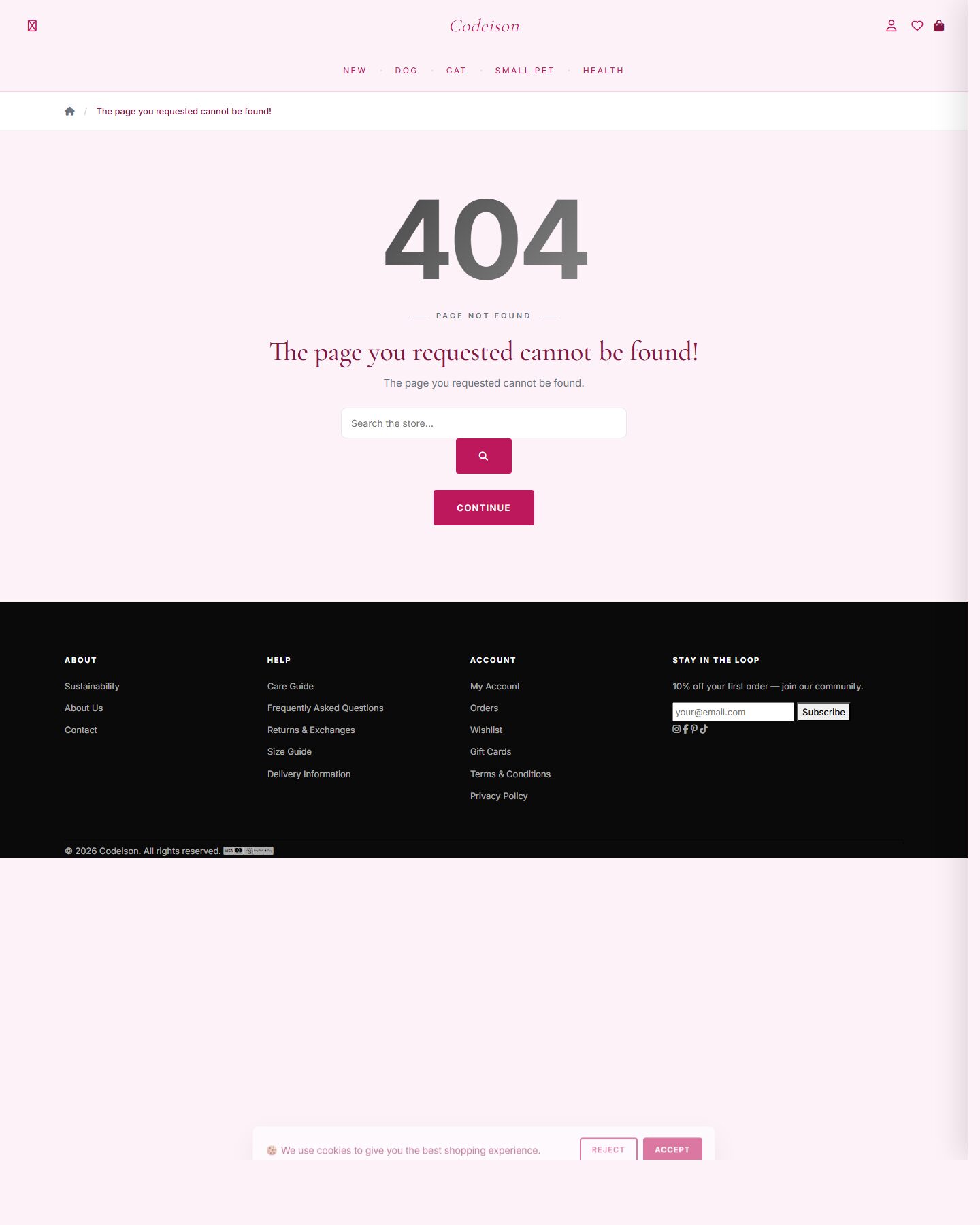 Pet Supply OpenCart 4 Theme - Soft Layout for Pet Stores screenshot 2