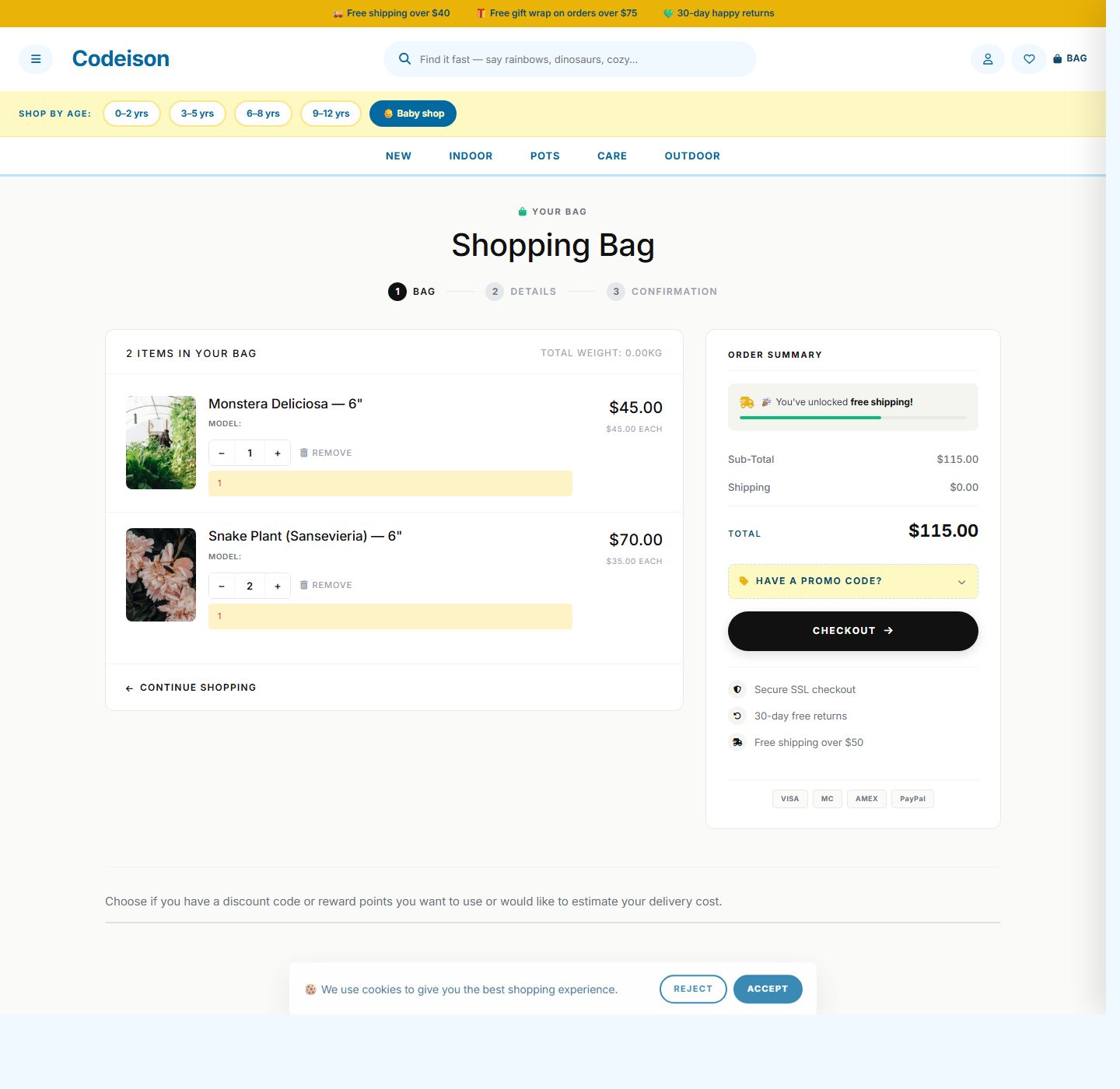 Plants Green x Bright - Garden OpenCart 4 Starter Theme screenshot 4