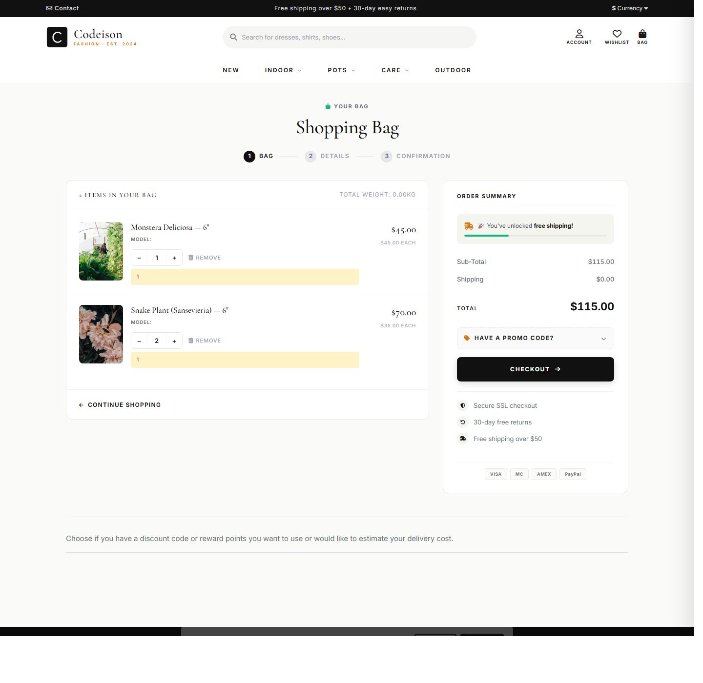 Plants Green OpenCart 4 Theme - Classic Layout for Garden Stores screenshot 4