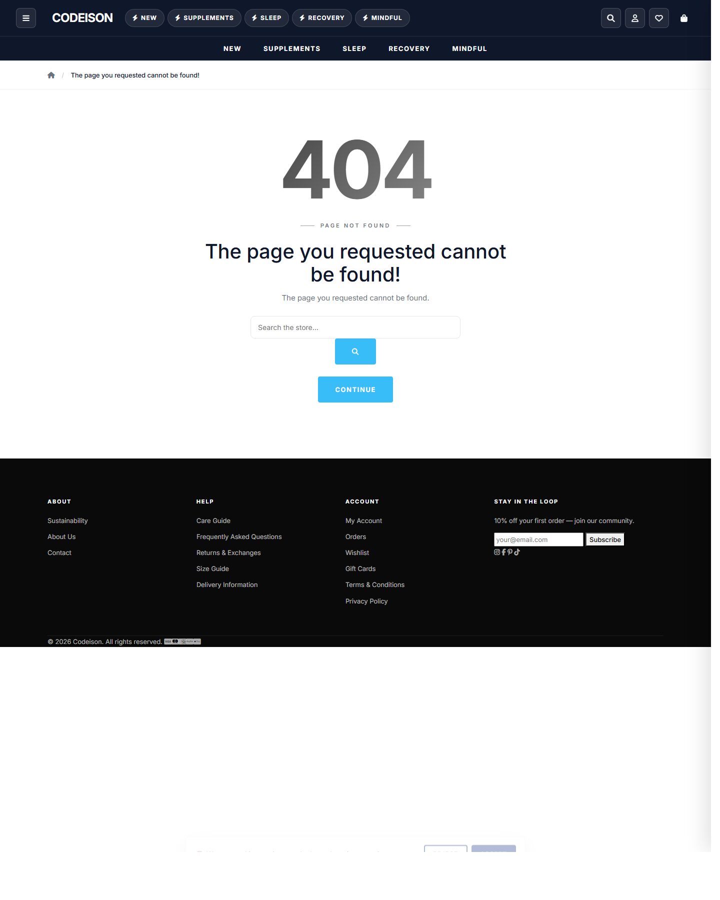 Mobile-First Wellness OpenCart Theme - Wellness Minimal/Bold screenshot 2