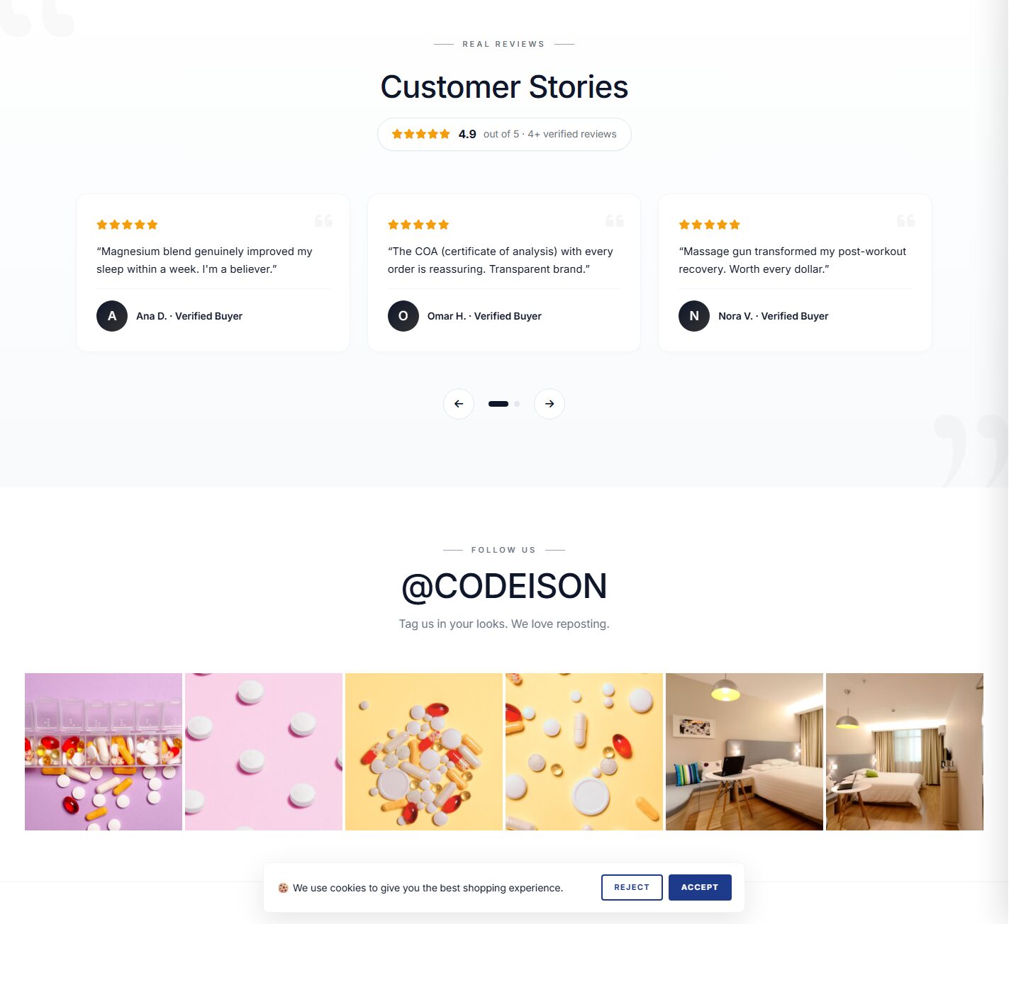 Mobile-First Wellness OpenCart Theme - Wellness Minimal/Bold screenshot 5