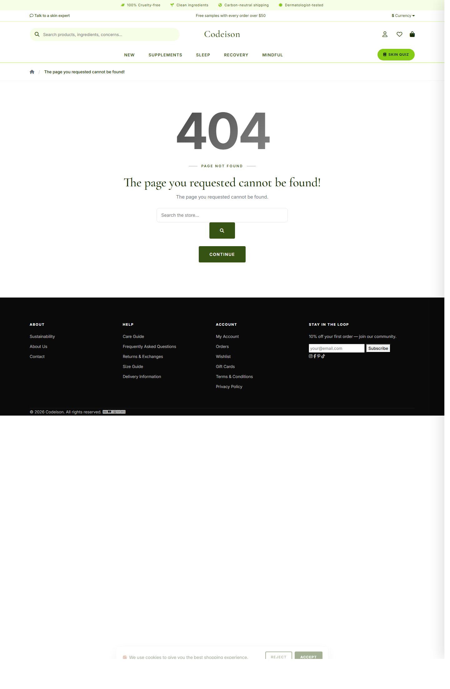 OpenCart 4 Theme for Wellness: Wellness Minimal Pack, Clean Header screenshot 3