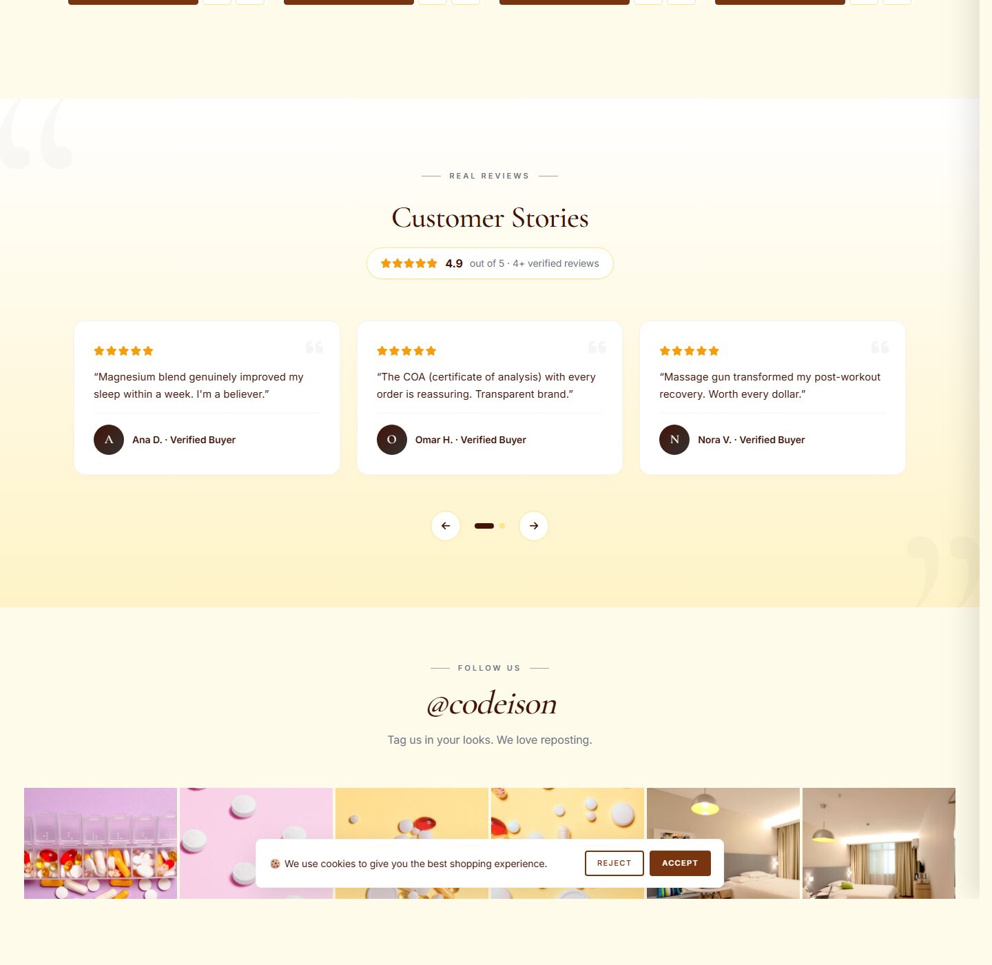 Sell Wellness Online: Wellness Minimal OpenCart 4 Theme (Editorial Layout) screenshot 5