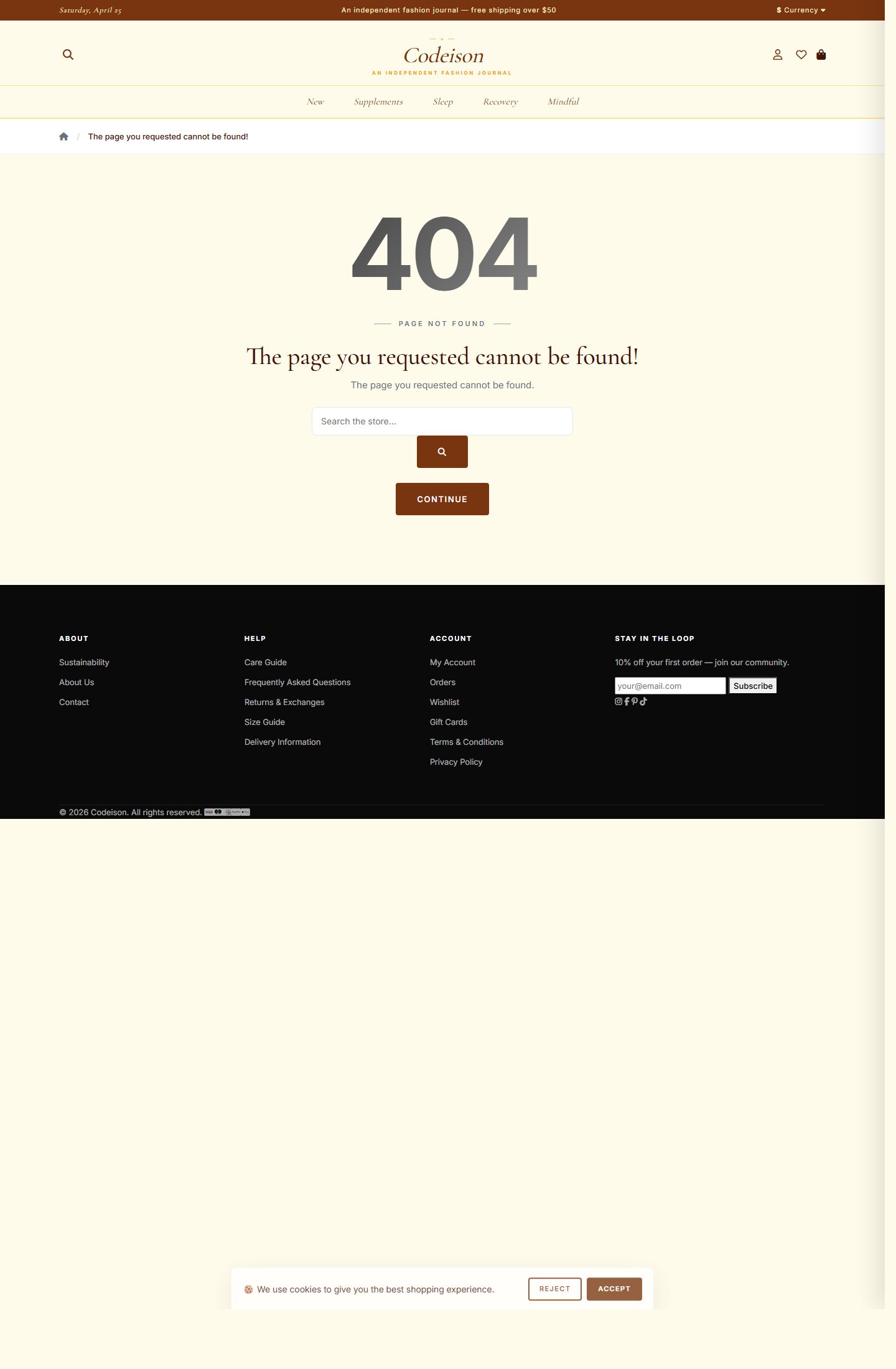 Sell Wellness Online: Wellness Minimal OpenCart 4 Theme (Editorial Layout) screenshot 3