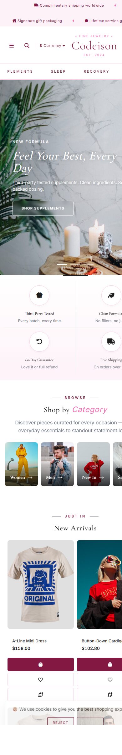 Launch a Wellness Store with Wellness Minimal - OpenCart 4 Luxe Theme screenshot 6