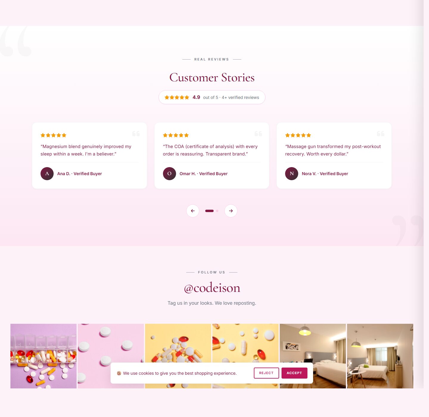 Wellness Boutique OpenCart Theme | Wellness Minimal Soft Design screenshot 5