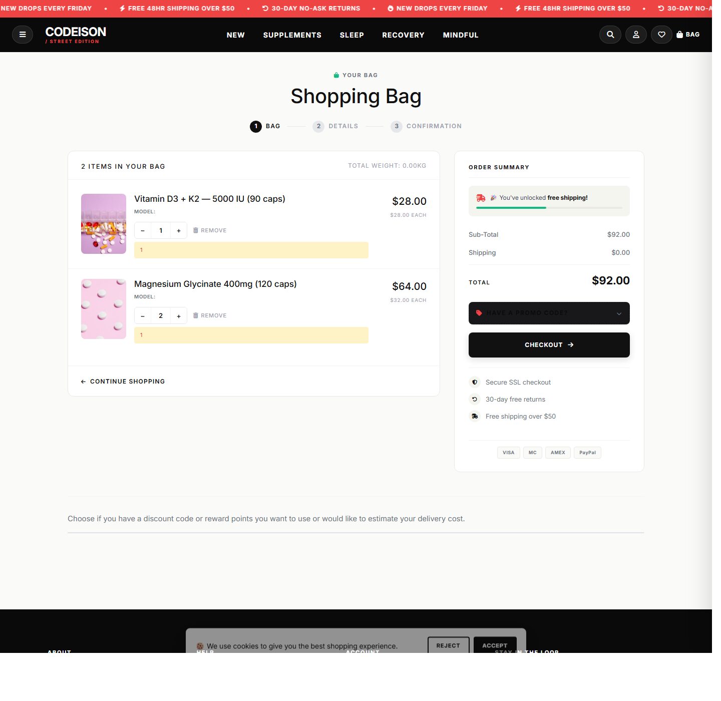 Wellness Minimal x Street - Wellness OpenCart 4 Starter Theme screenshot 4