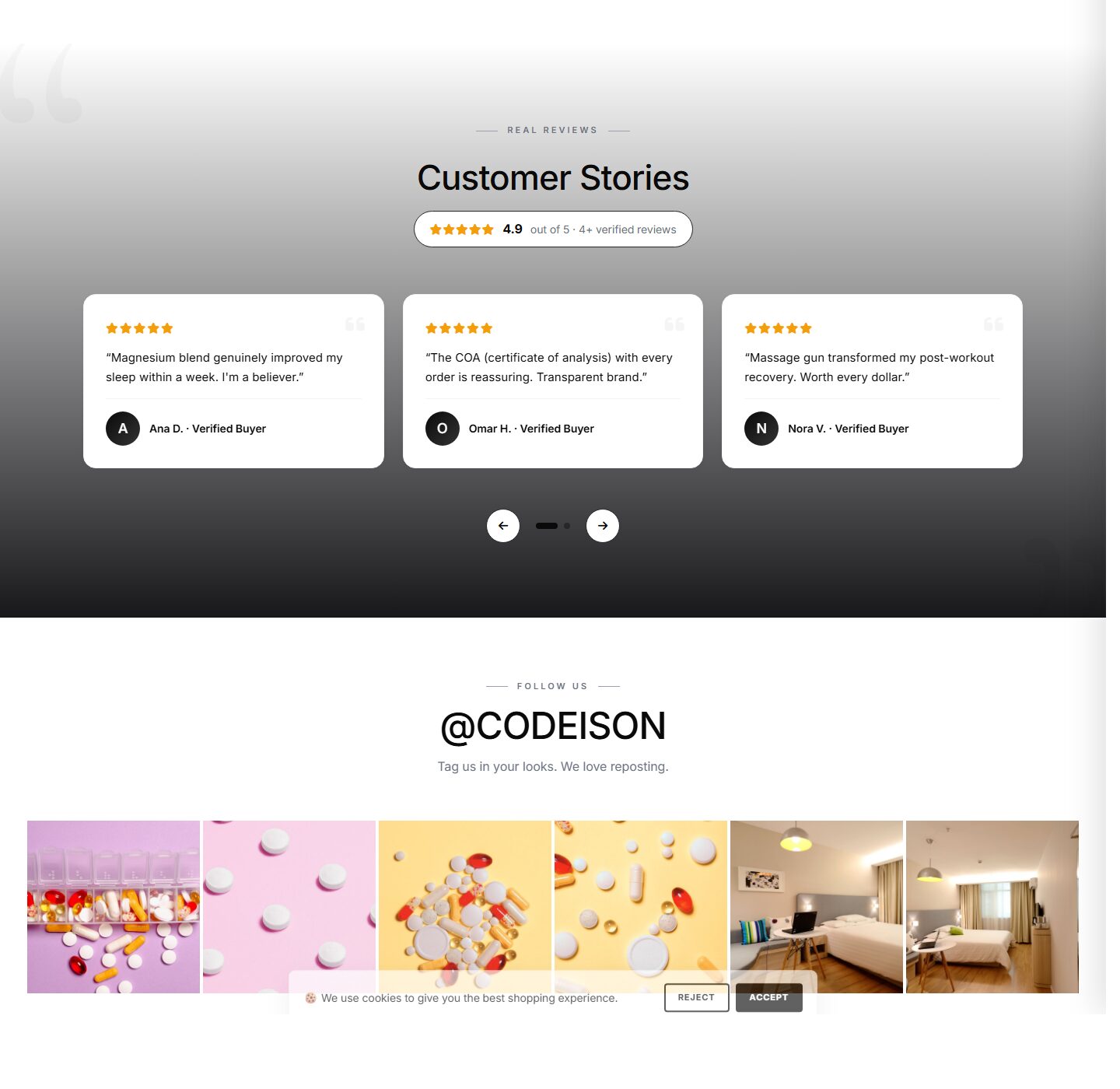 Wellness Minimal x Street - Wellness OpenCart 4 Starter Theme screenshot 5