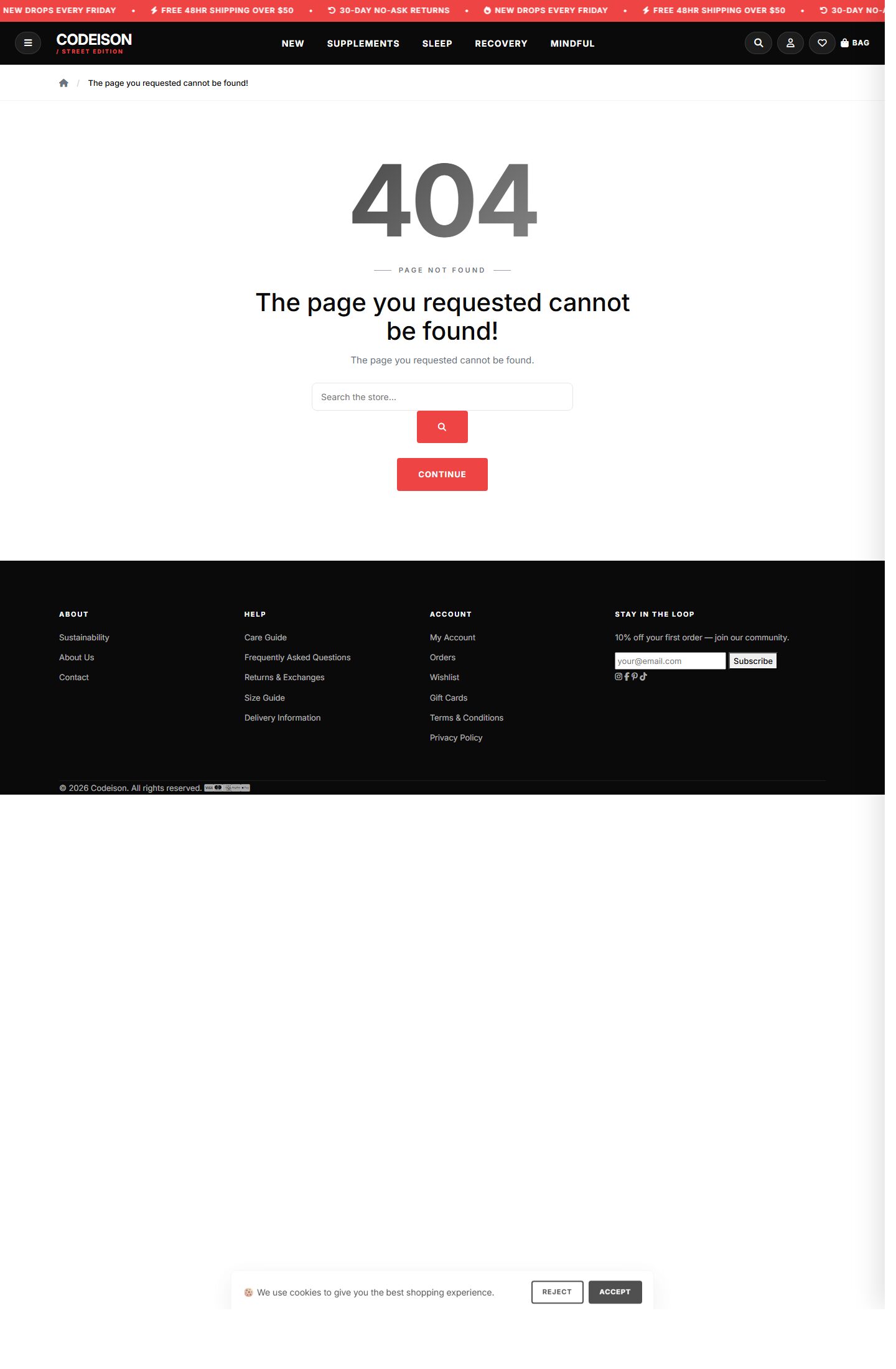 Wellness Minimal x Street - Wellness OpenCart 4 Starter Theme screenshot 3