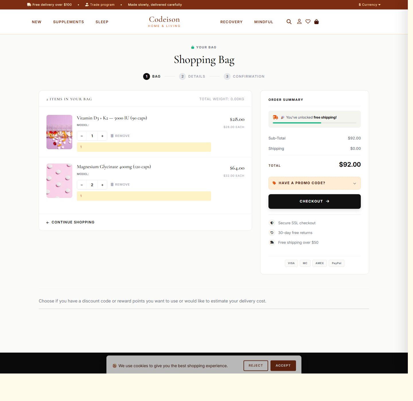 Conversion-Ready Wellness Theme - Wellness Minimal Warm Edition screenshot 4